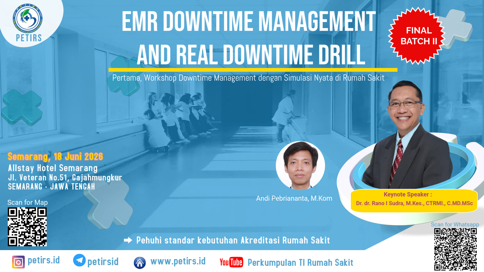 Workshop: EMR Downtime Management And Real Downtime Drill Batch 2