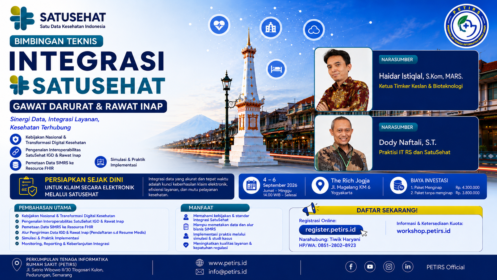 Bimtek Integrasi SatuSehat Dengan Layanan Gawat Darurat dan Rawat Inap